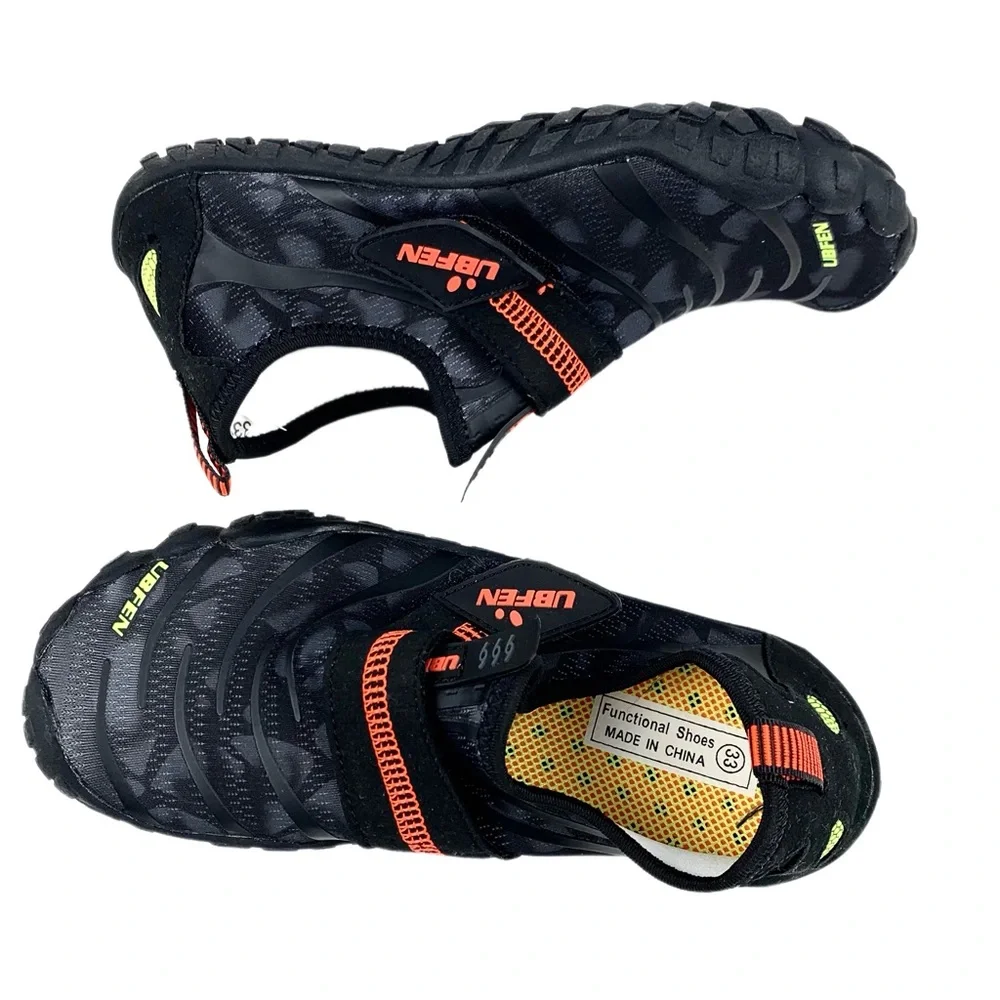 Ubfen Kids Water Shoes Black/Gray Size 33